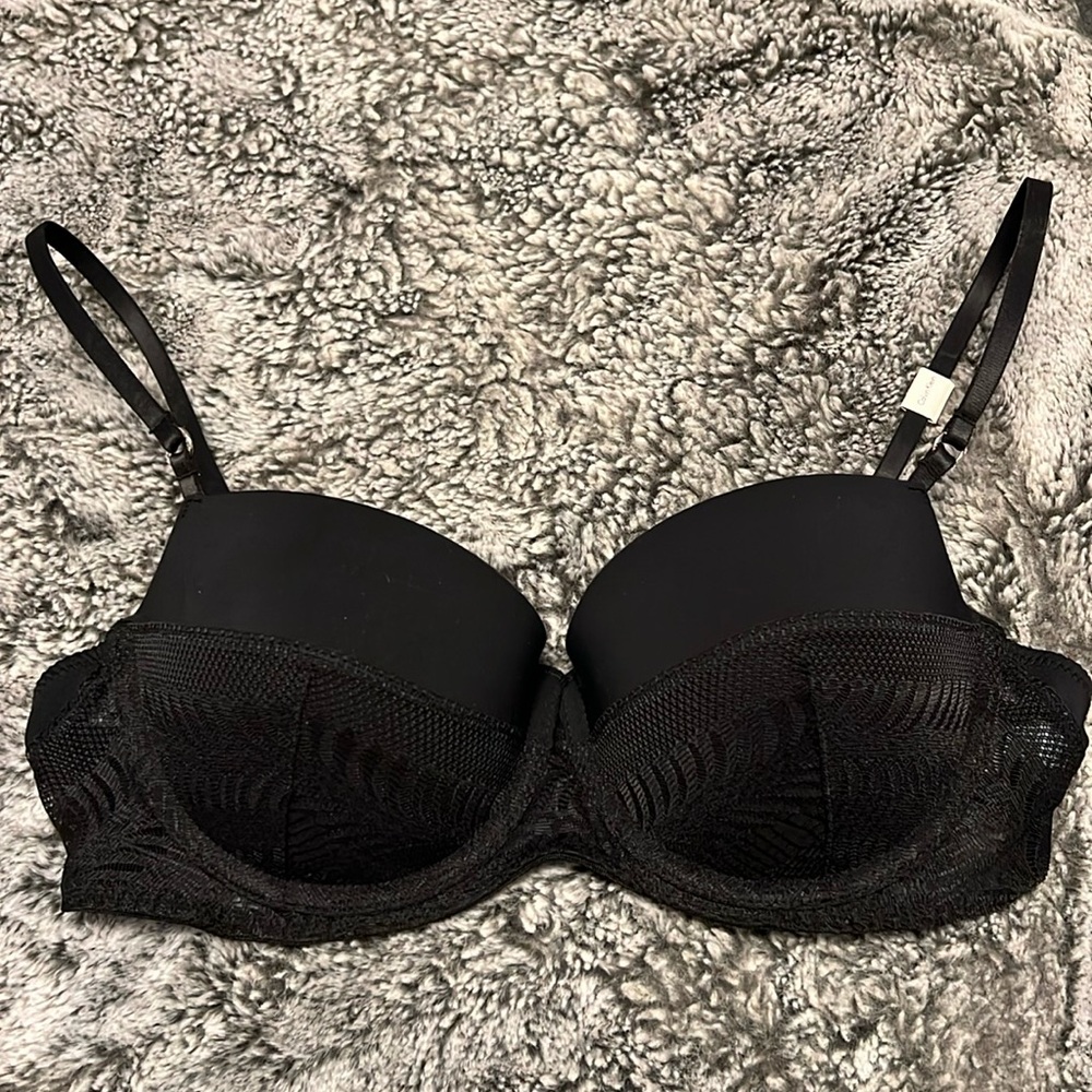 Calvin Klein Black Lace Bra 34C